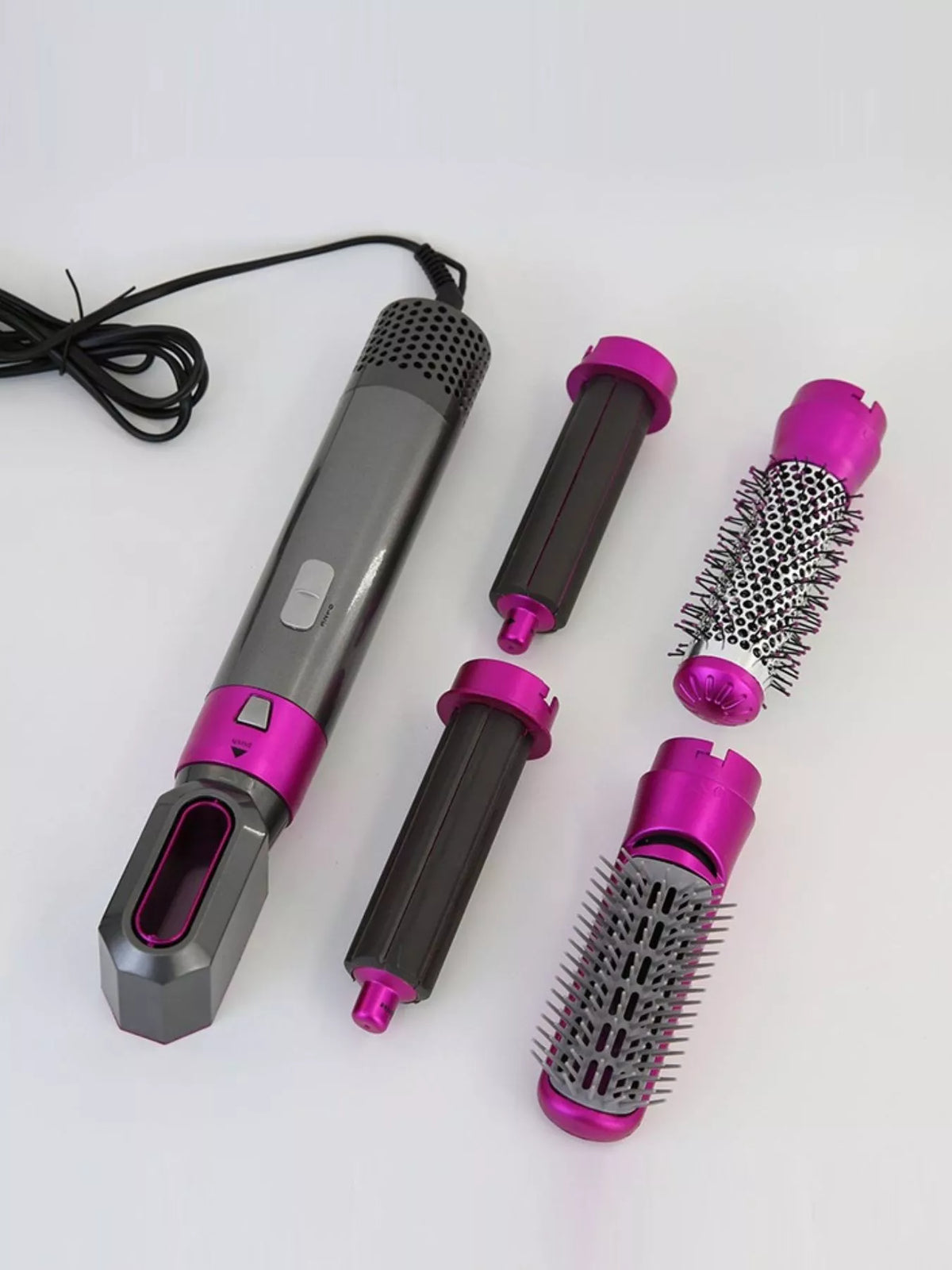 Curling iron temperature display