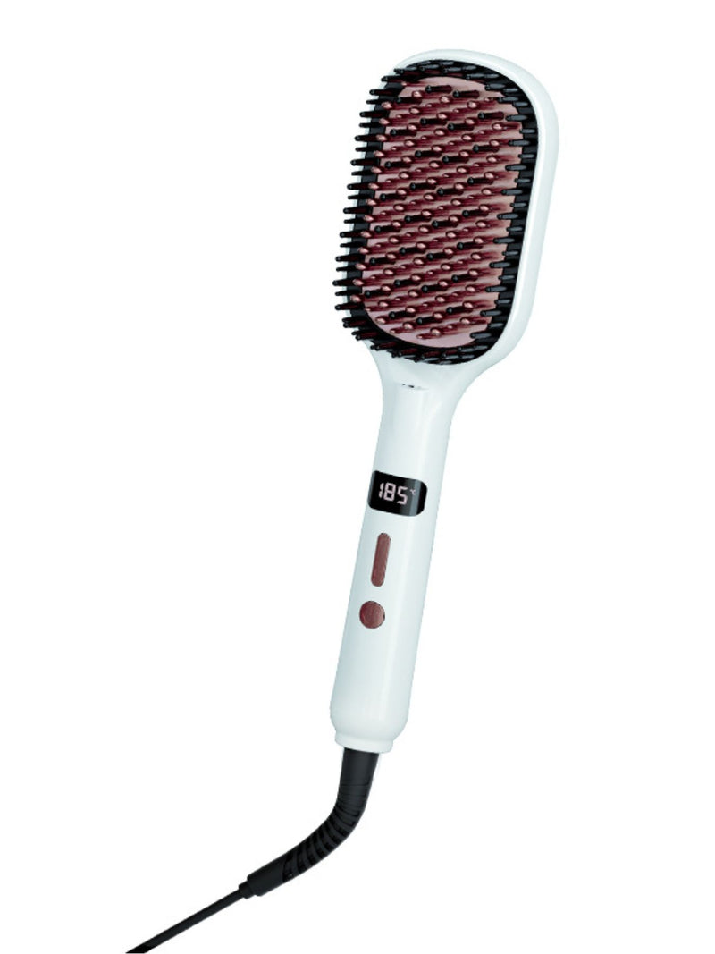 Fast heating hair straightening comb main view