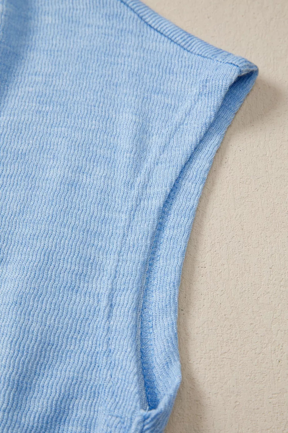 Light blue coordinated jogger set full length