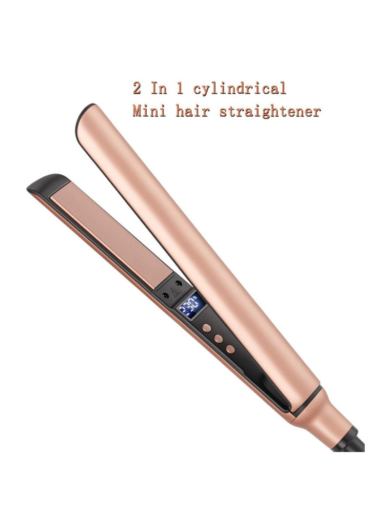 Fast heating hair straightener front view