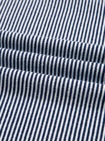 Stripe Dolman Oversize Tunic Sweater - Fashorio