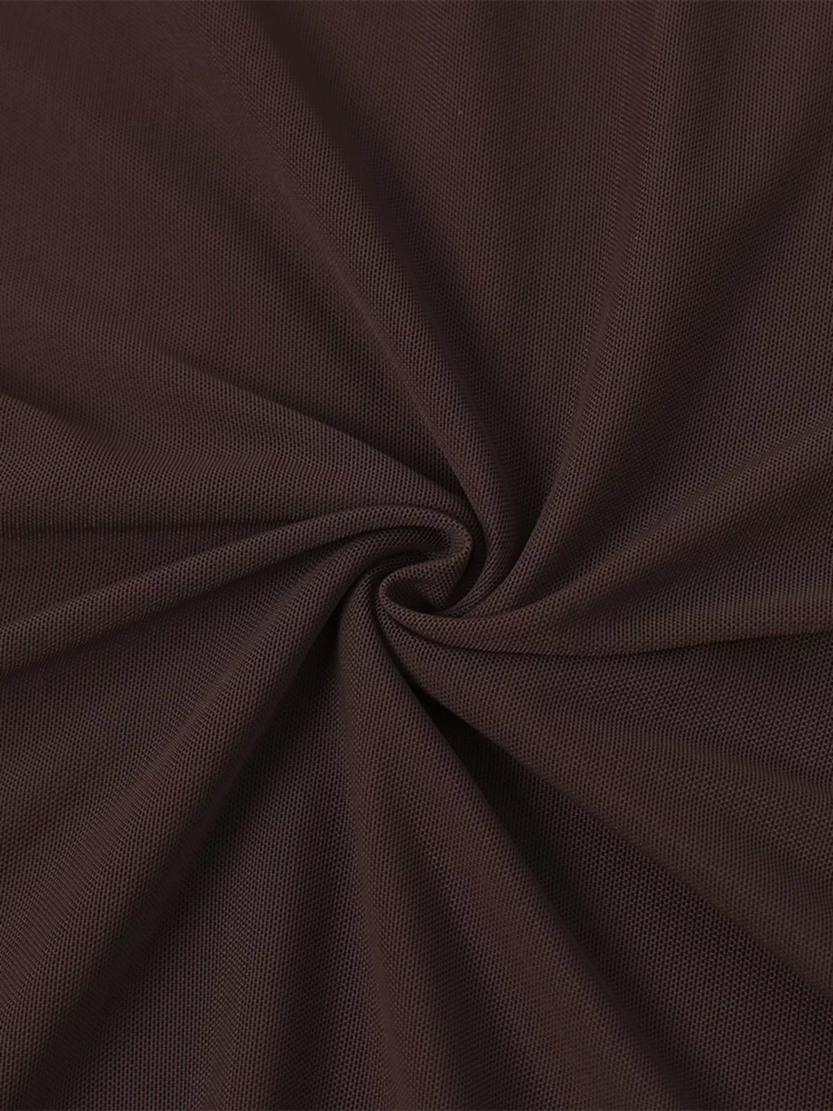 Brown sweetheart neck maxi dress final view