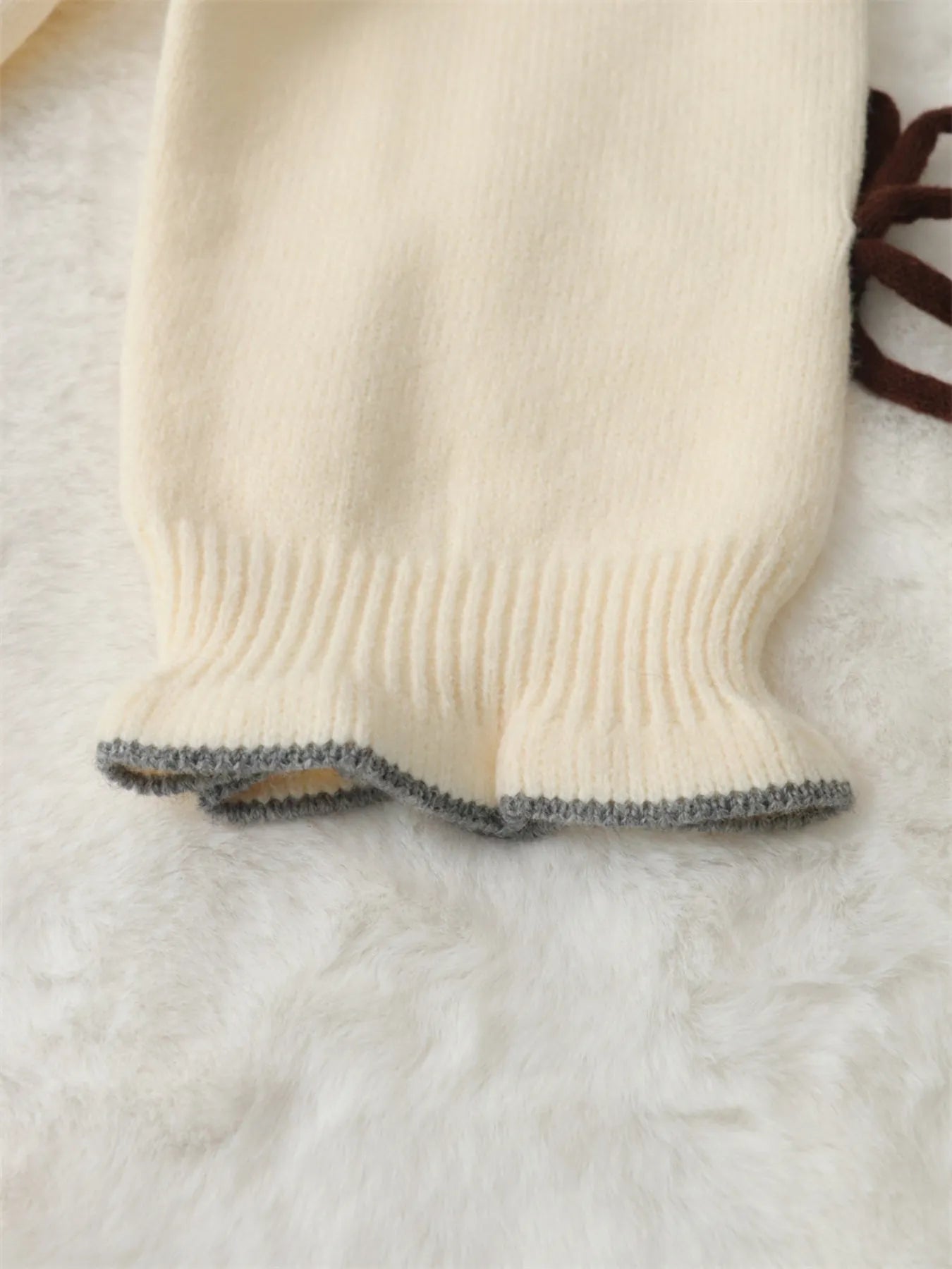 Bow Tie Button Up Cardigan - Fashorio