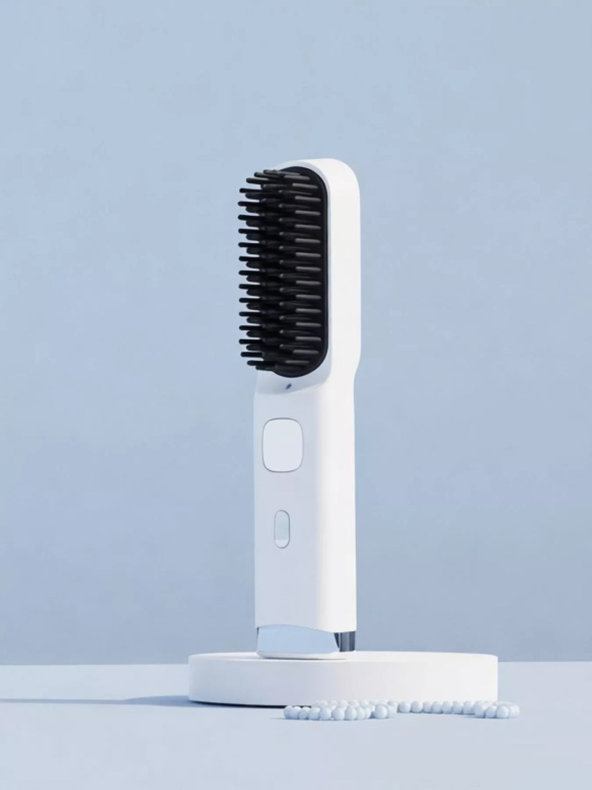 Straightening comb with power cable