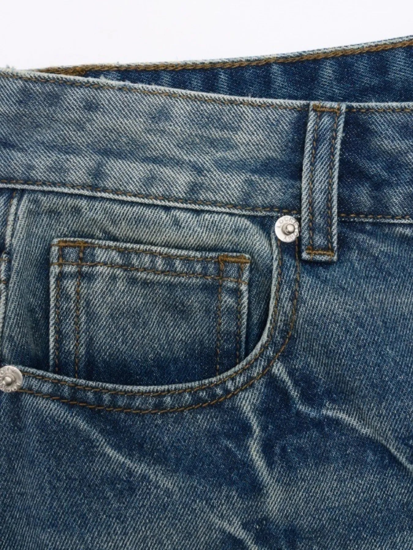 Men's Wash Relaxed Fit Denim Shorts - Fashorio