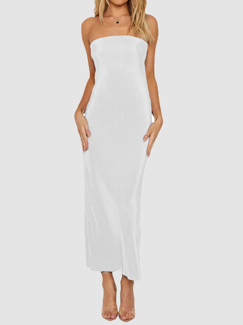 Lace-Up Back Maxi Dress, view 25