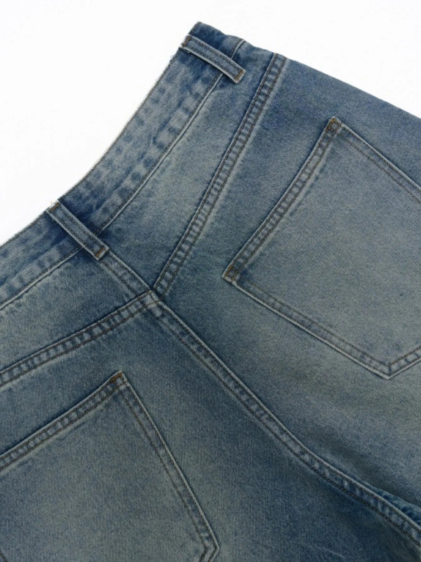 Men's Wash Relaxed Fit Denim Shorts - Fashorio