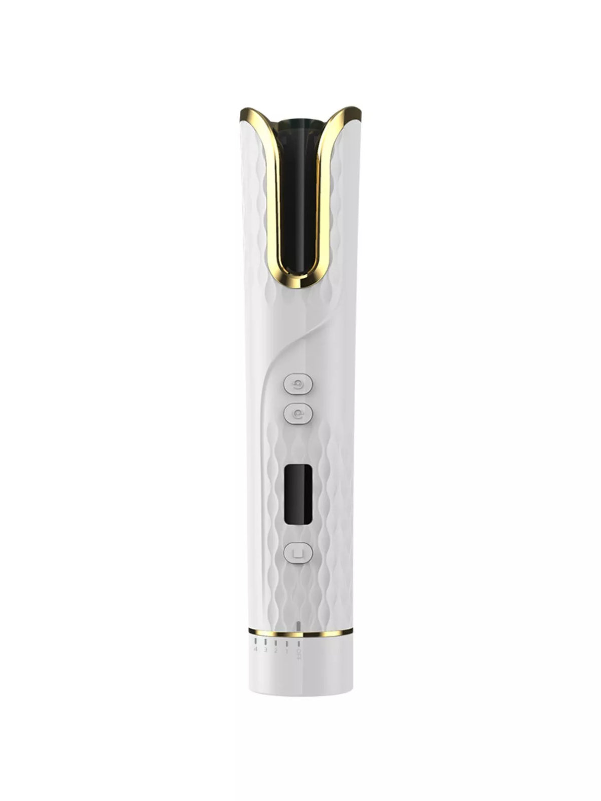 Rotating ceramic curler full view