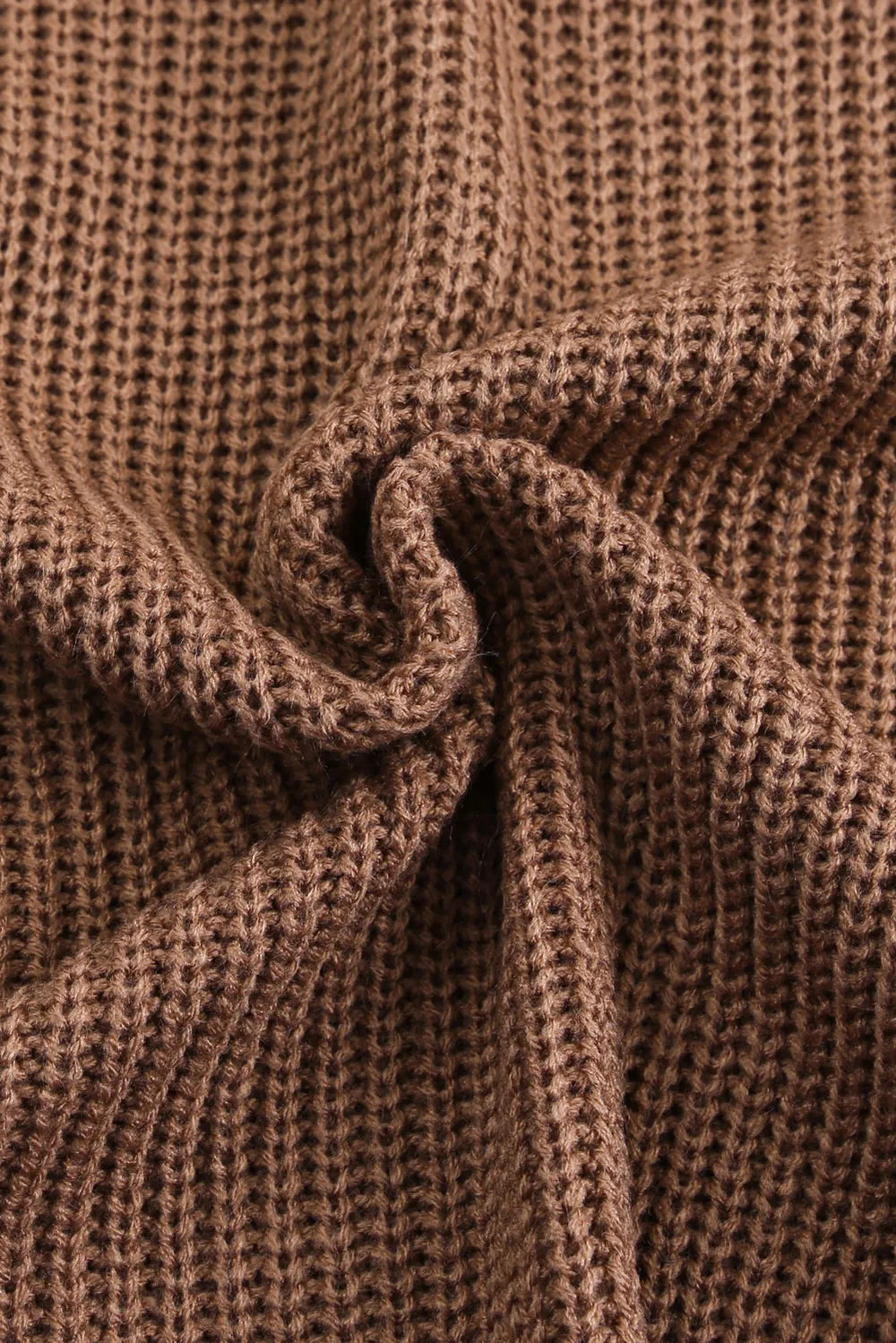 Openwork V-Neck Button Up Cardigan - Fashorio