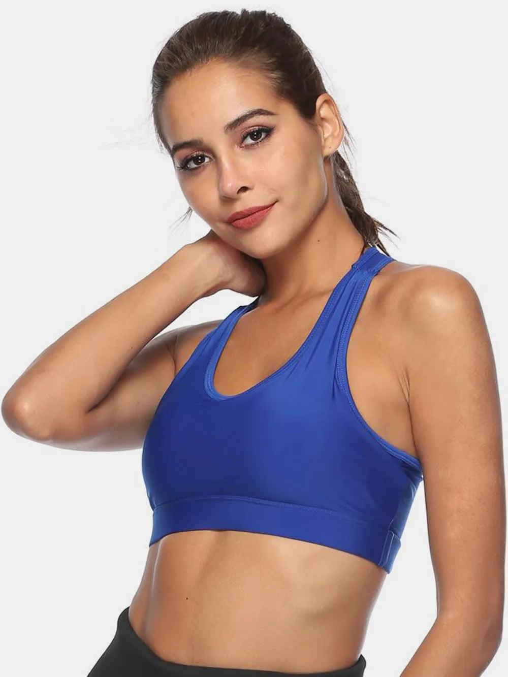 Cutout Scoop Neck Active Tank - Fashorio