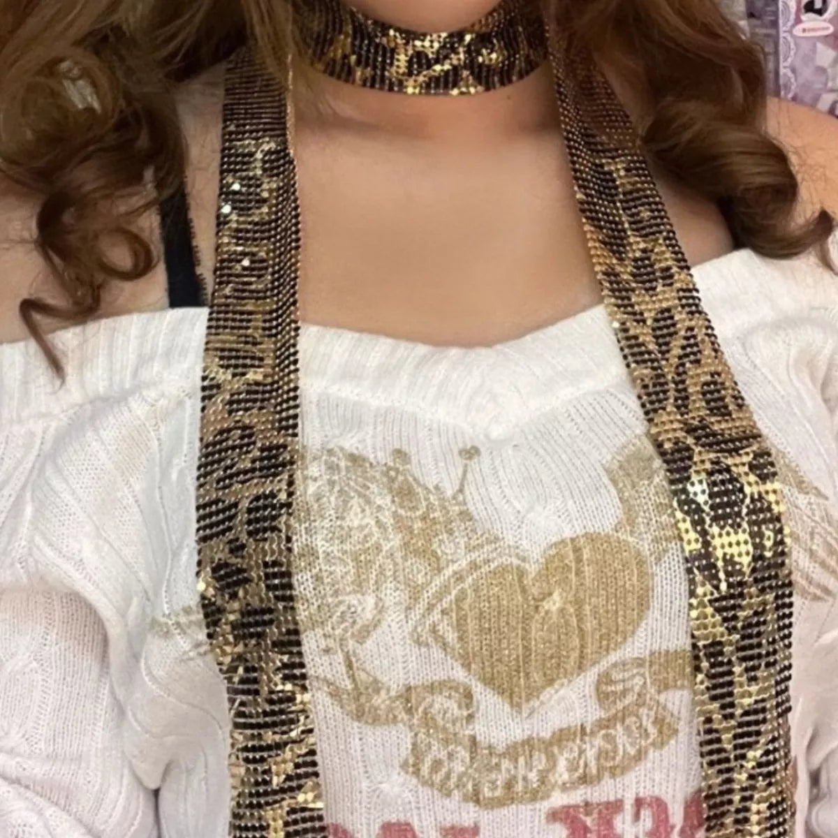 Sequin Glamour Scarf, view 11
