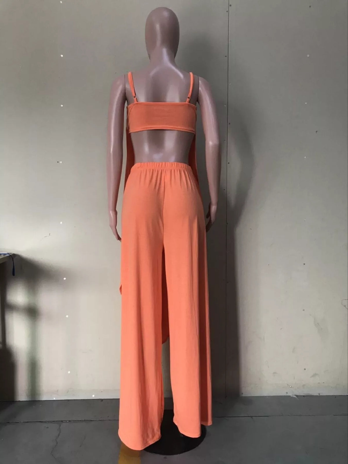 Asymmetrical hem top close up