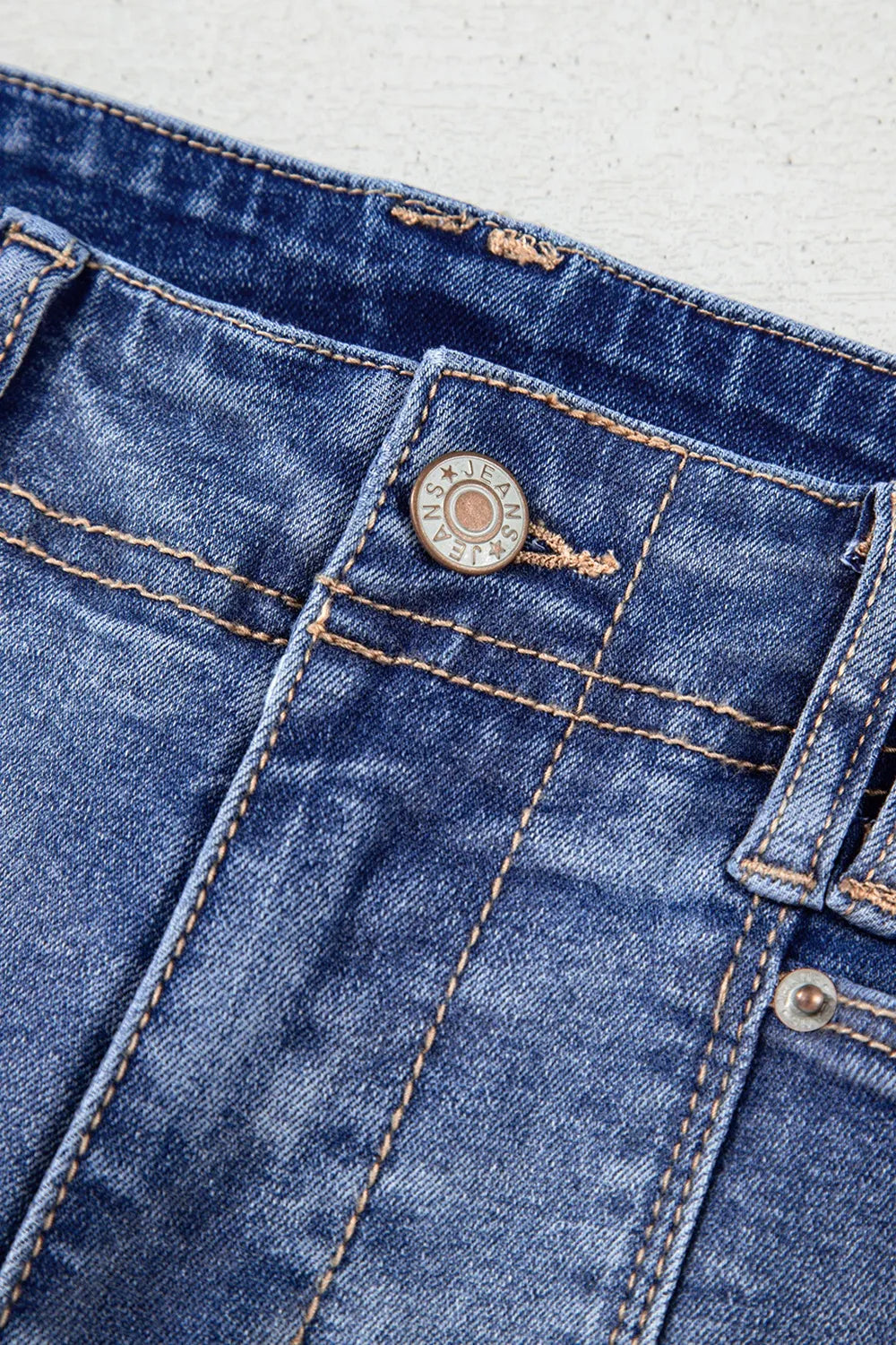 High Waisted Vintage Wash Wide Leg Jeans, view 20