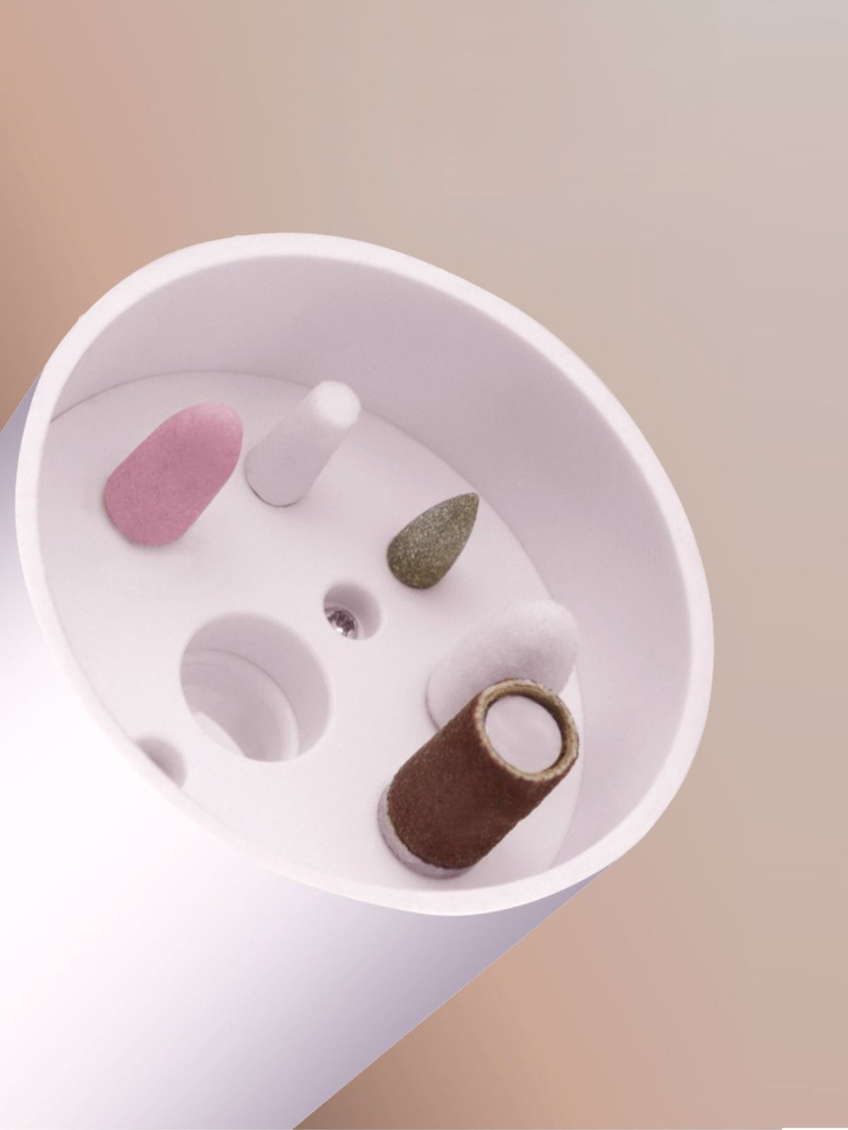 Manicure tool on surface