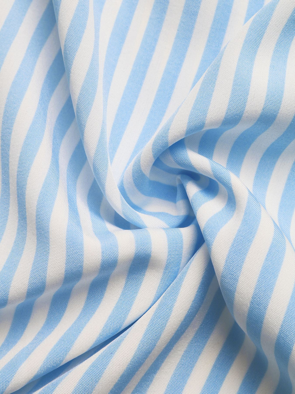 Striped halter neck maxi dress full length view
