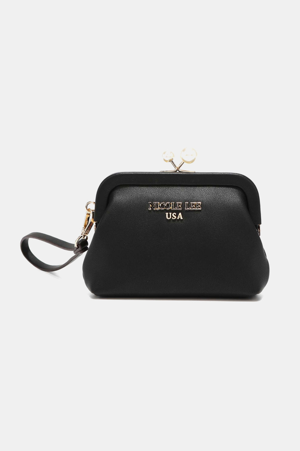Nicole Lee USA Elise Pearl Coin Purse Black One Size - Fashorio