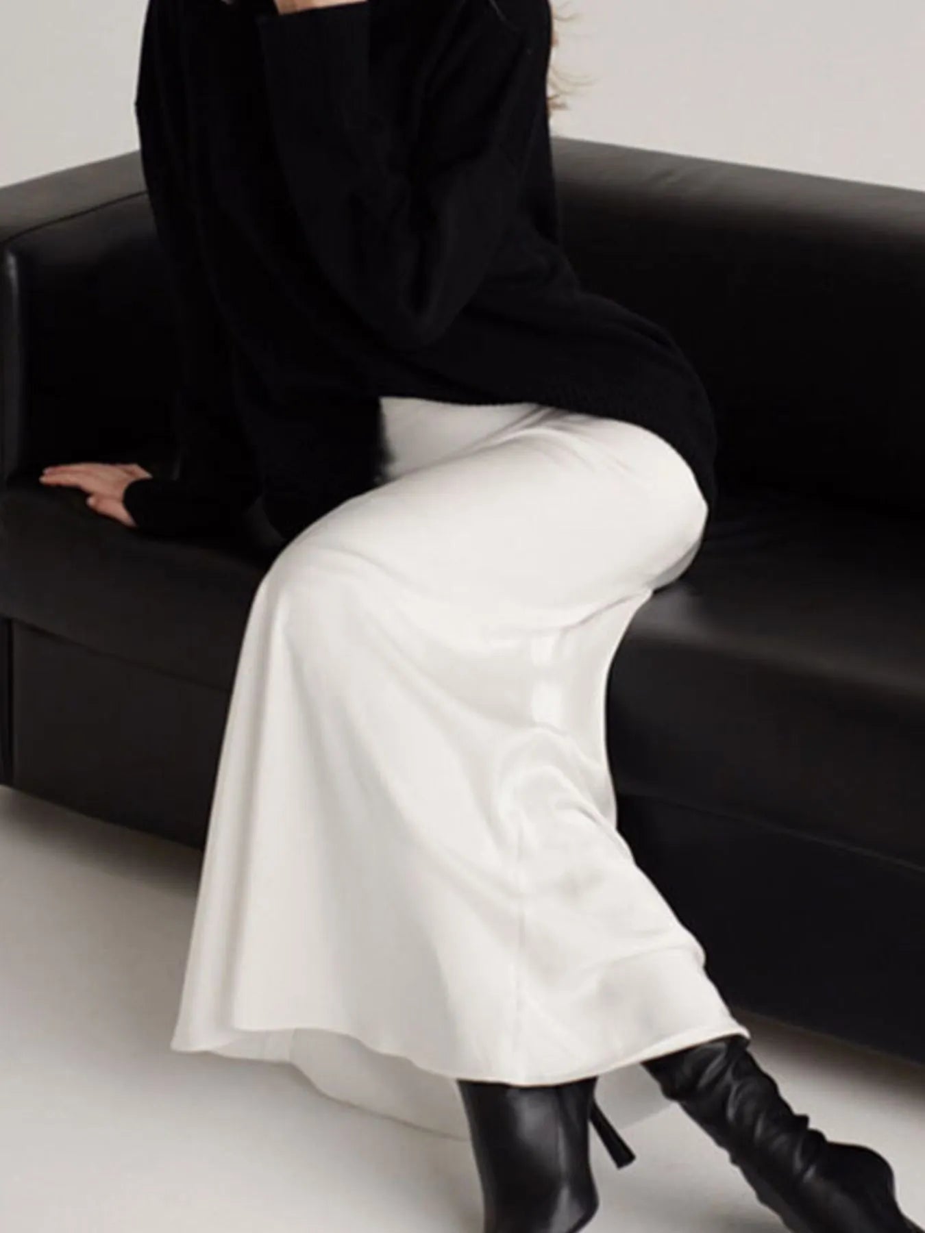 High-Waisted Maxi Skirt - Fashorio