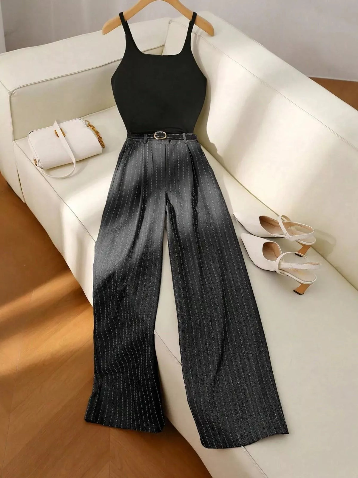 Coordinated two piece set outfit