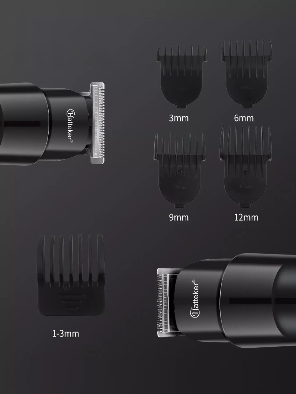 Hair clipper in use trimming