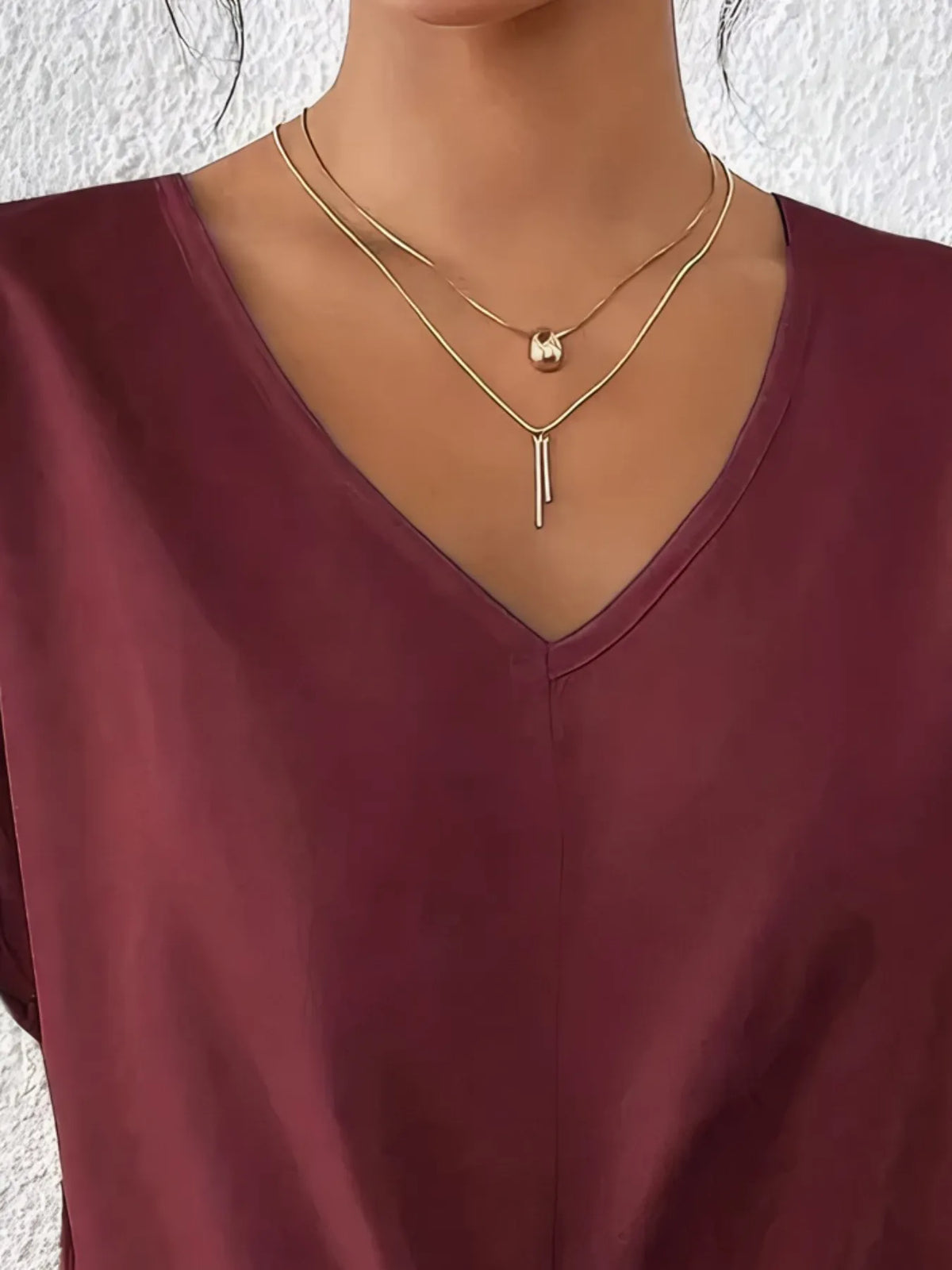 Twist front knot detail on top
