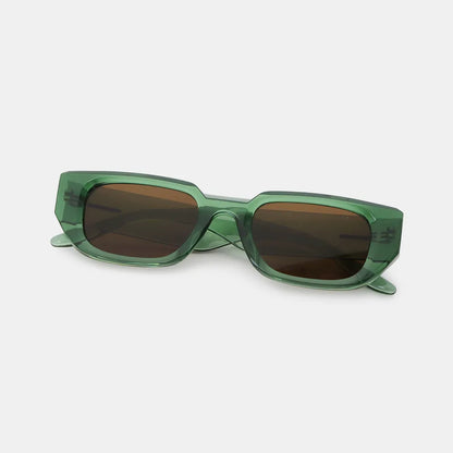 Polycarbonate Frame Rectangle Sunglasses - Fashorio