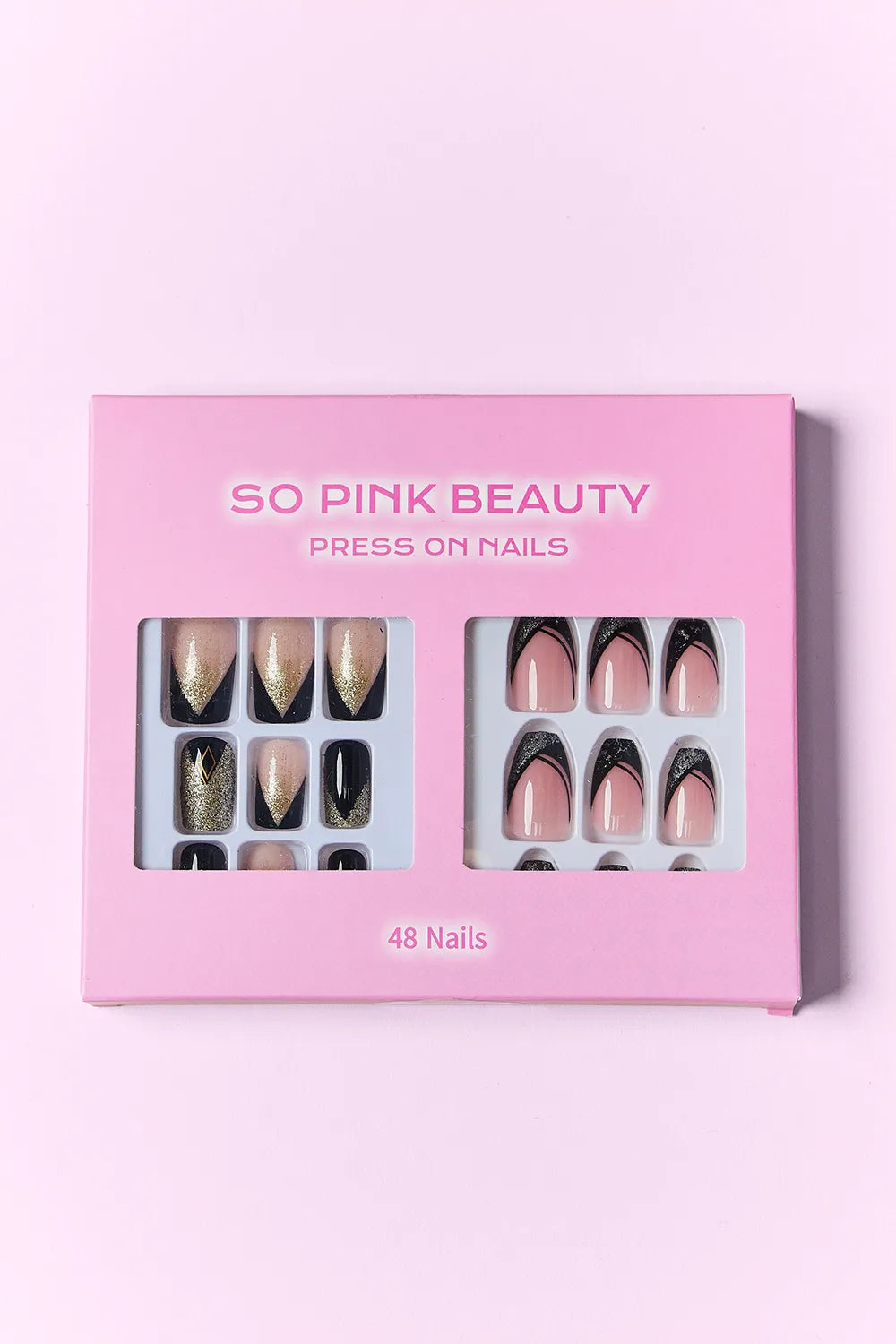 French fantasy press on nails