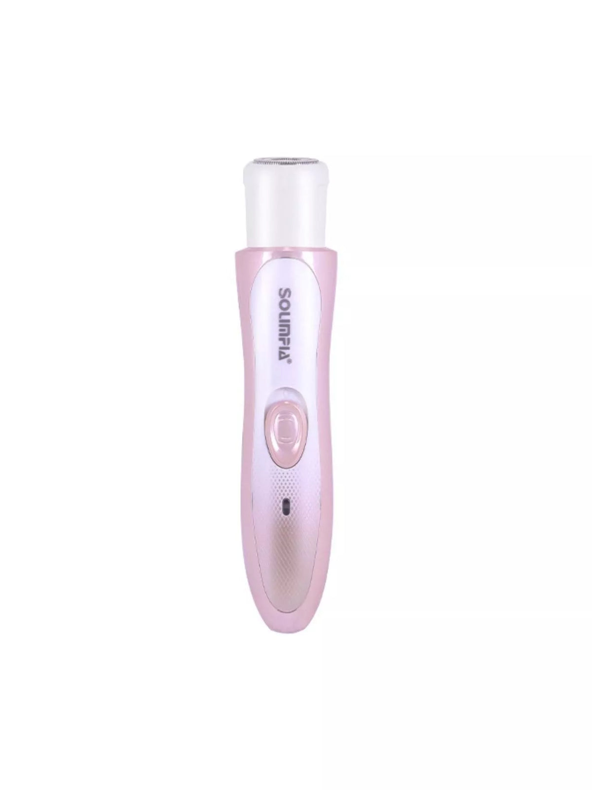 Epilator ergonomic grip detail