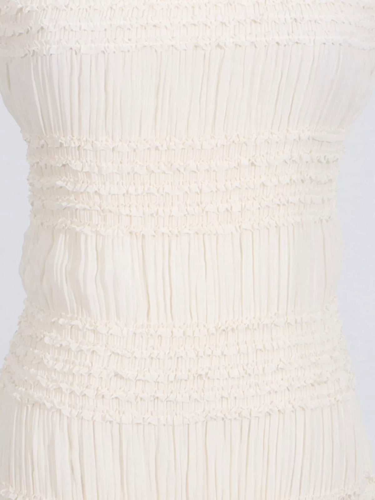 Apricot ruched maxi dress standing view
