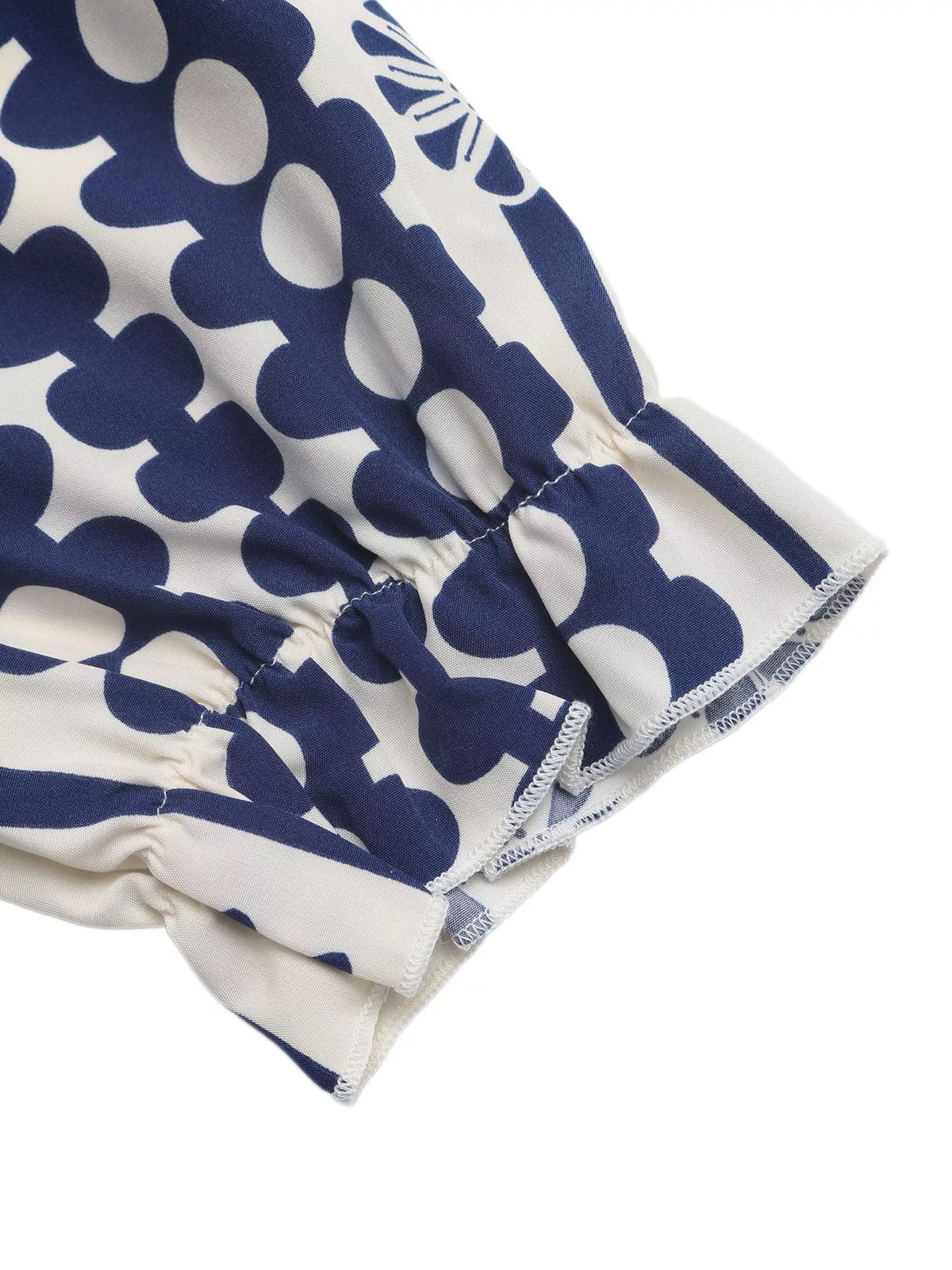 navy blue floral cutout waist maxi dress fabric detail