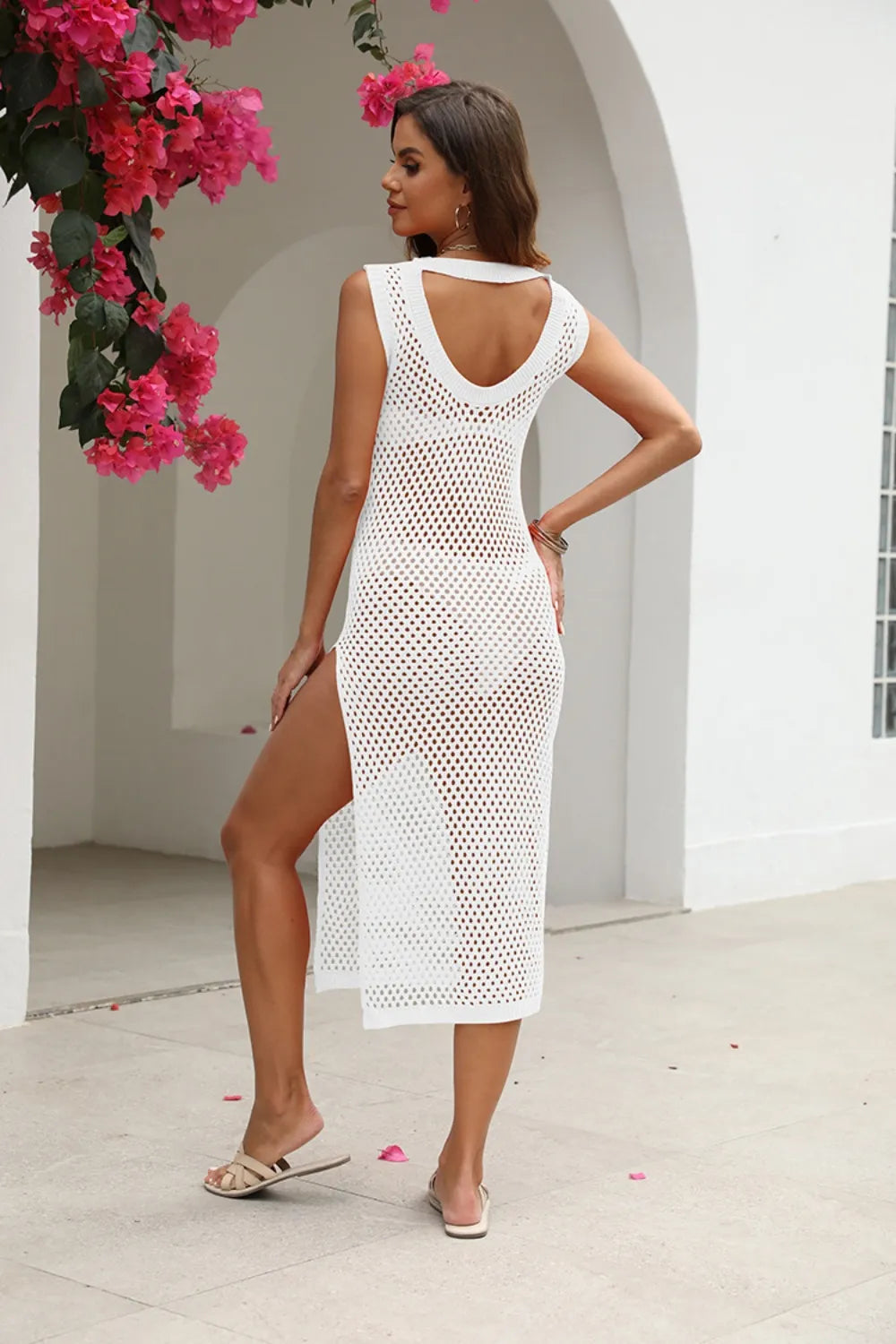 Cutout cover up shoulder detail