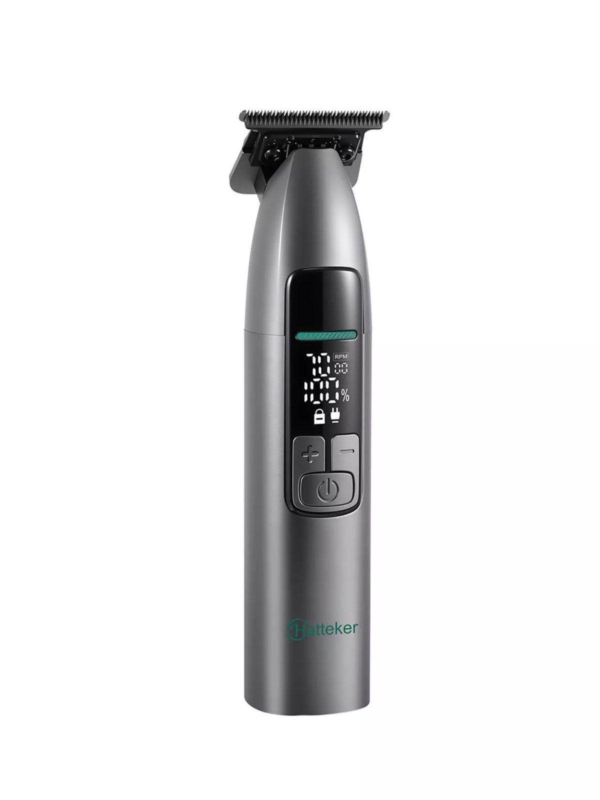 Clipper trimming hair