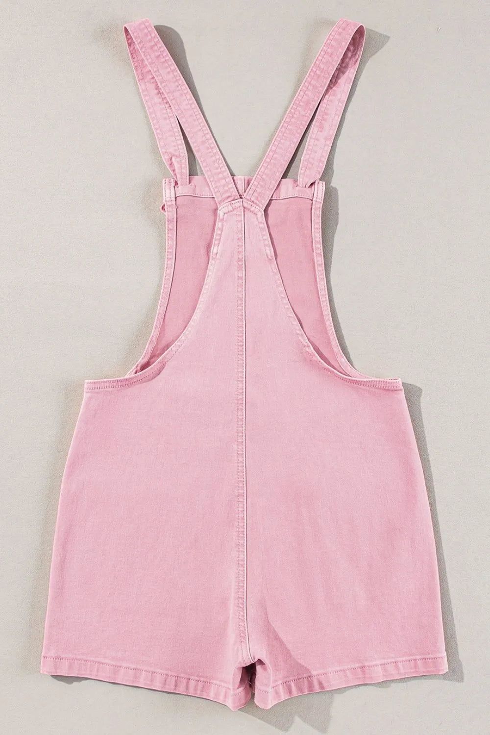 Knot Straps Denim Overalls with Pockets - Fashorio