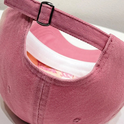 Embroidered Adjustable Cotton Baseball Cap - Fashorio