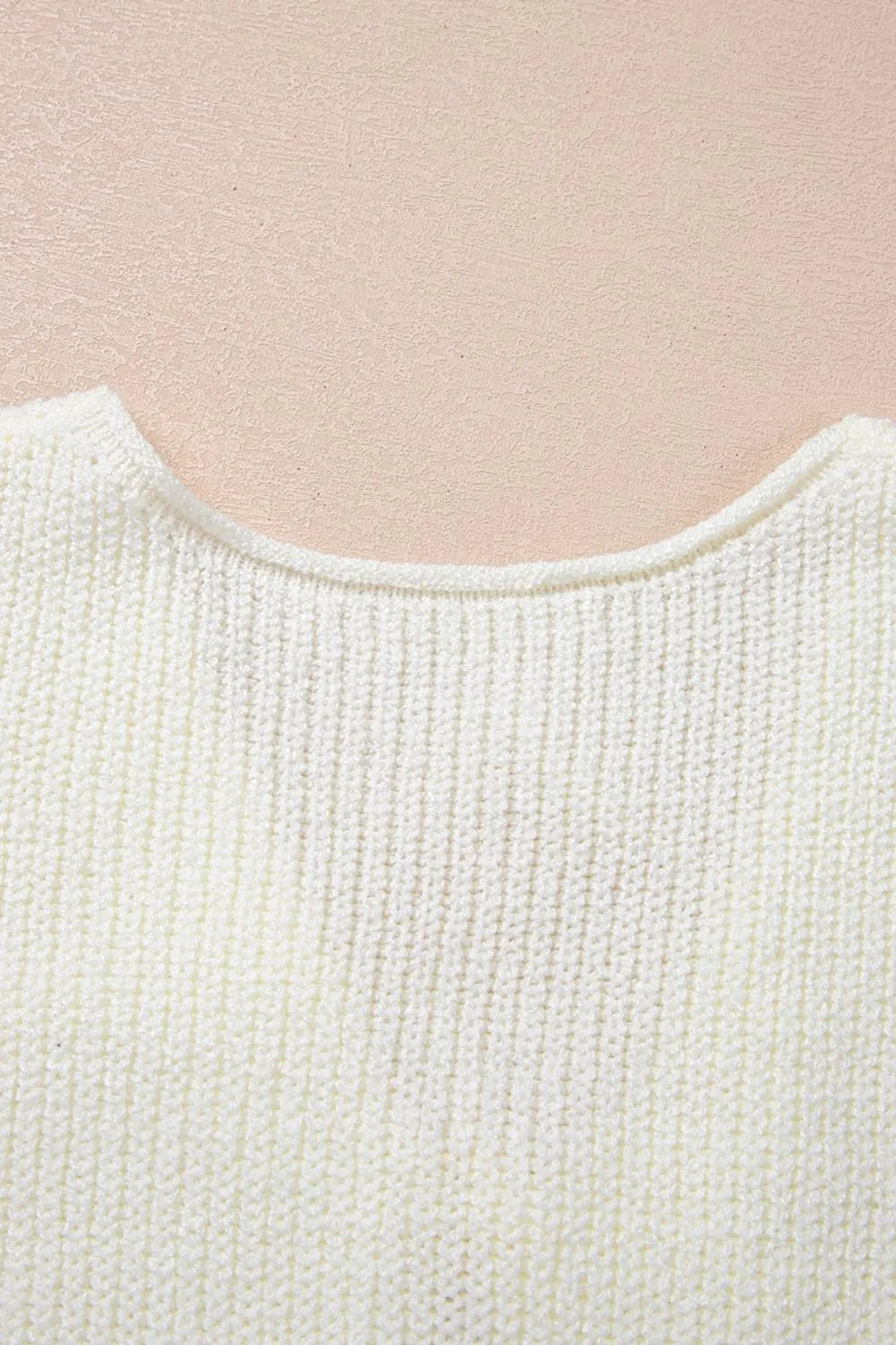 Double Tie V Neck Sweater Vest - Fashorio