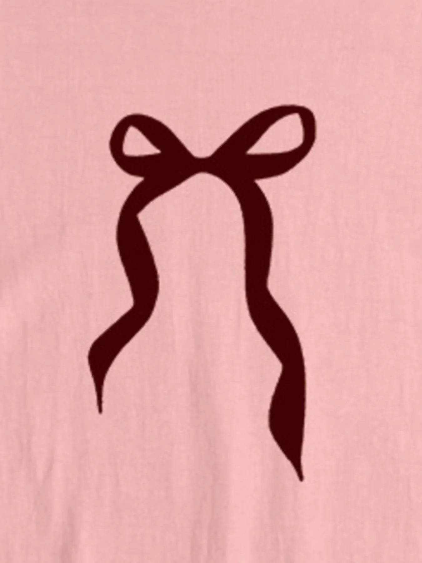 Plus Size Bow Round Neck Short Sleeve T-Shirt - Fashorio