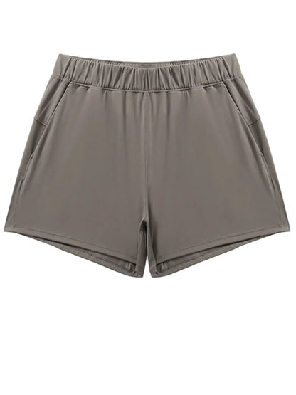 Millennia Elastic Waist Active Shorts - Fashorio