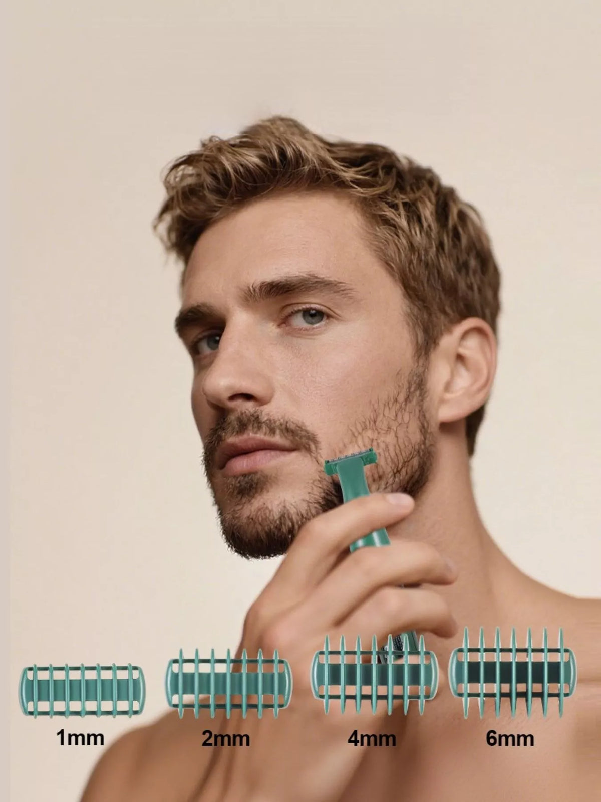 Epilator held in hand