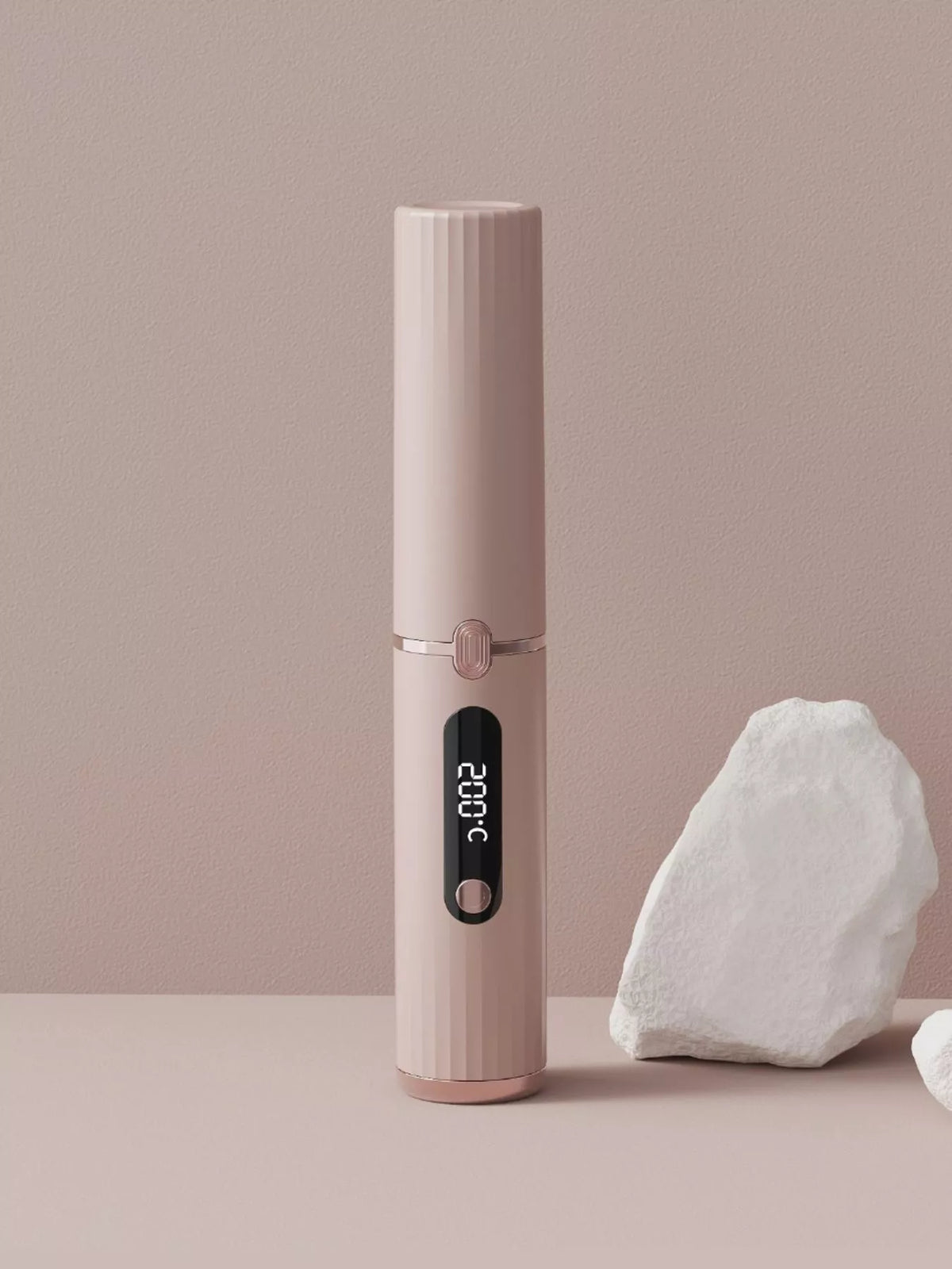 Portable straightening comb packaged