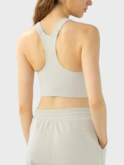 Millennia Wide Strap Sport Bra - Fashorio