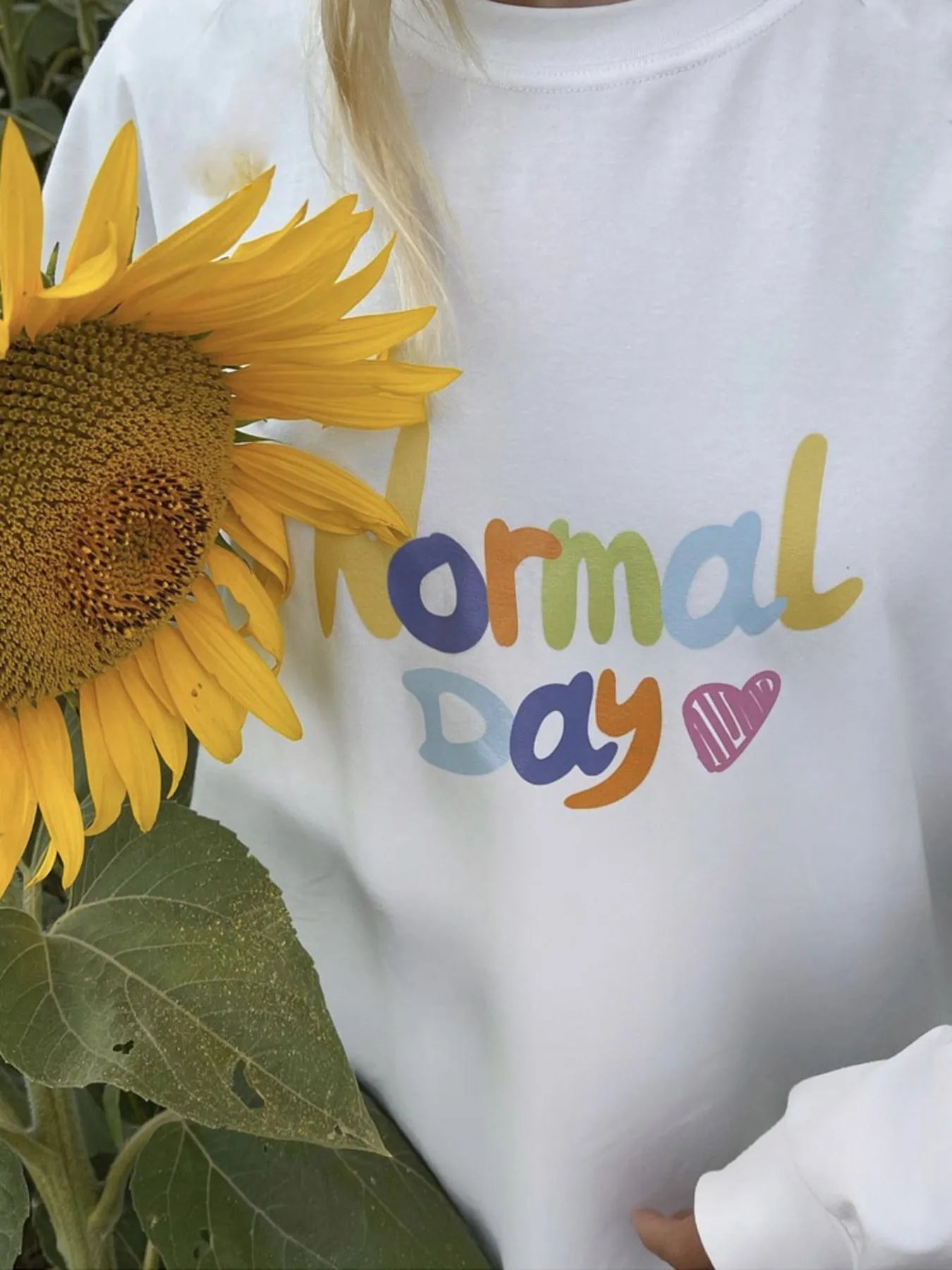 Normal Day Long Sleeve T-Shirt - Fashorio