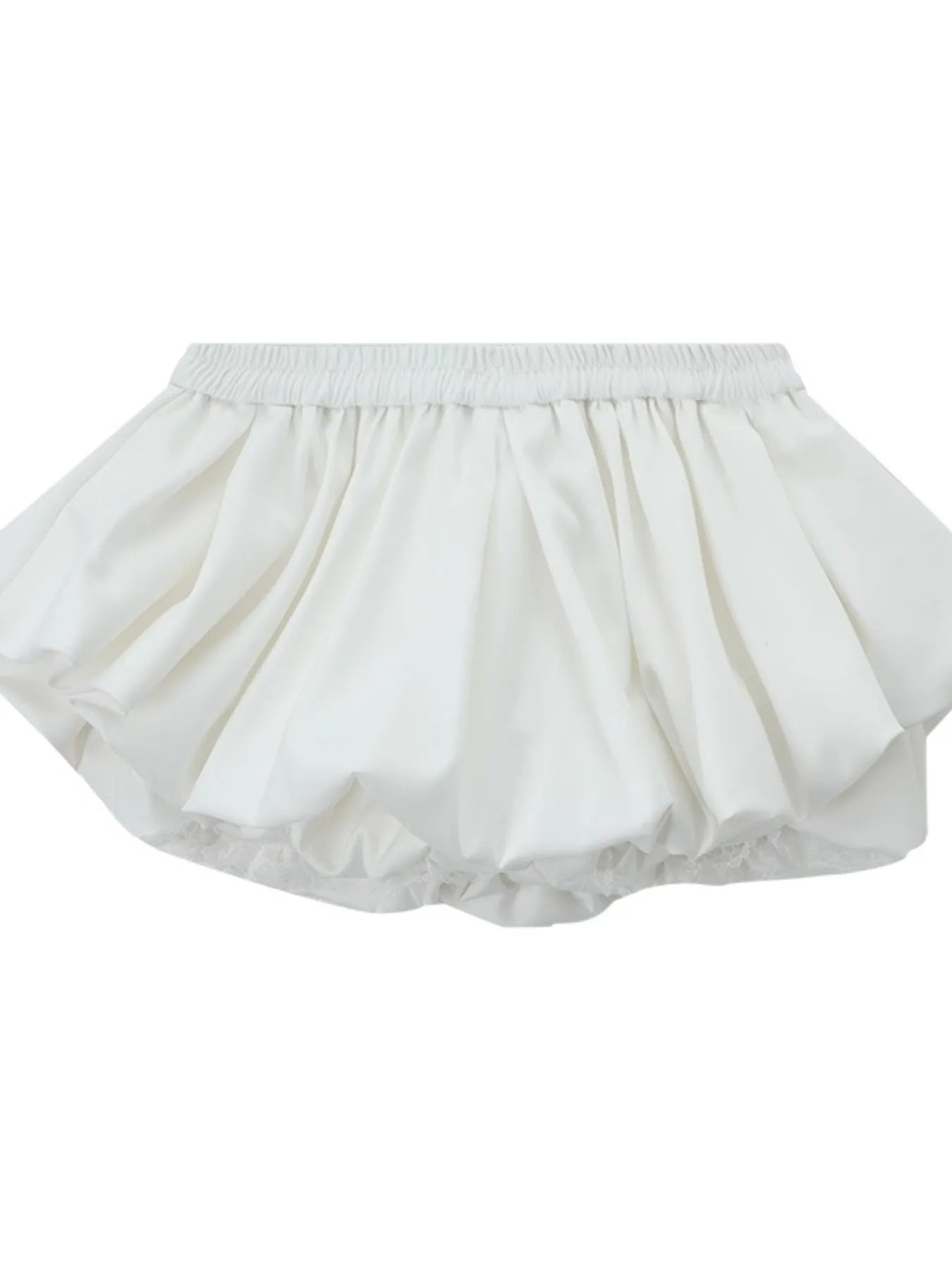 Elastic Waist Bubble Shorts - Fashorio