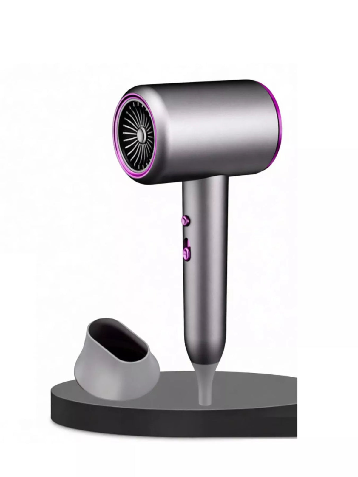 Hair dryer nozzle and airflow detail