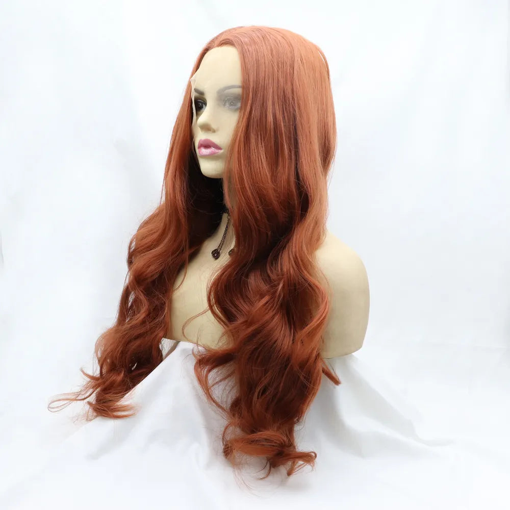 Wig lace hairline close up
