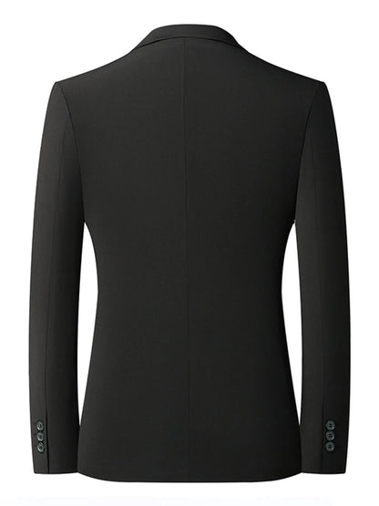 Men's Button Up Long Sleeve Blazer - Fashorio