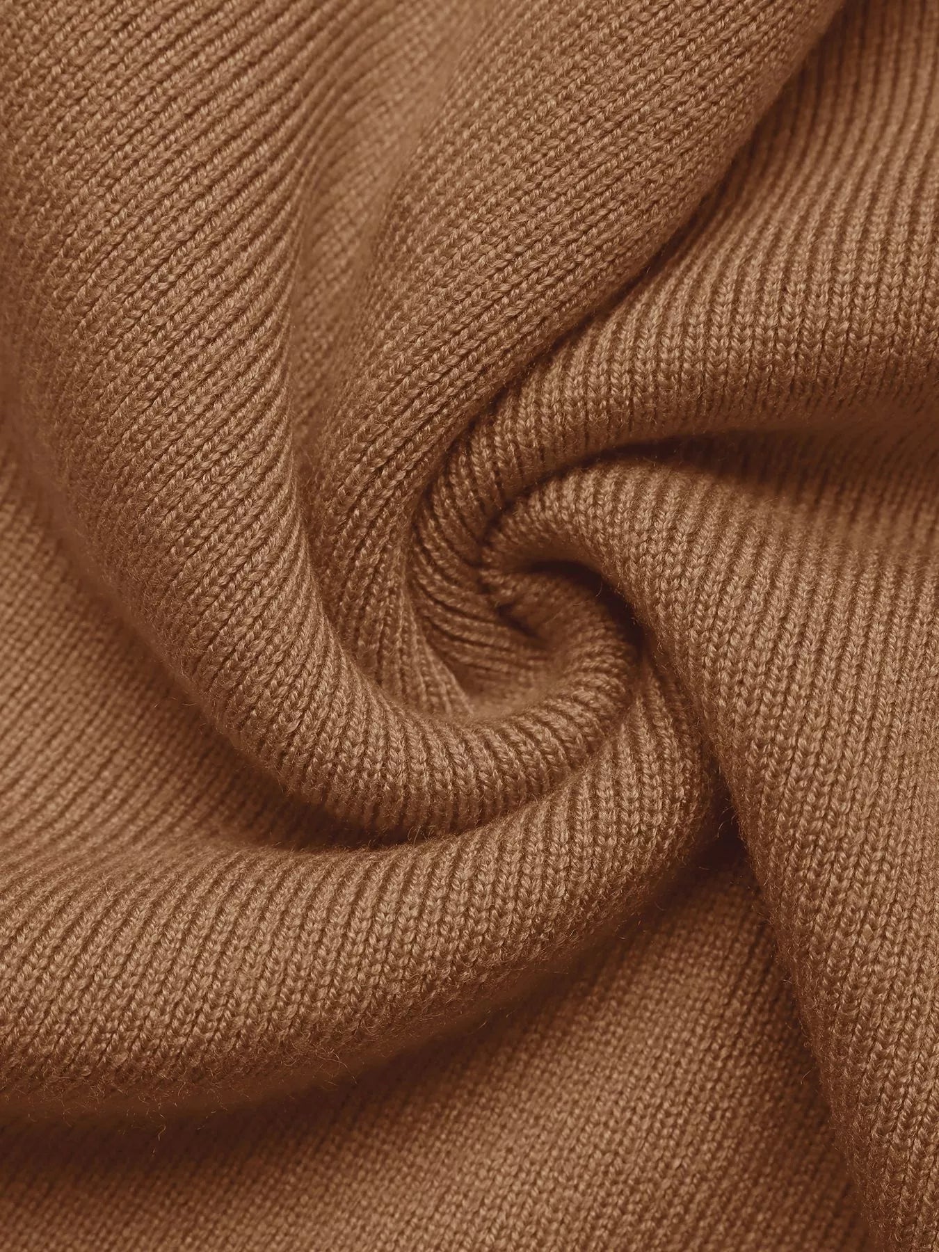 Decor Button Contrast Hem Knit Top - Fashorio