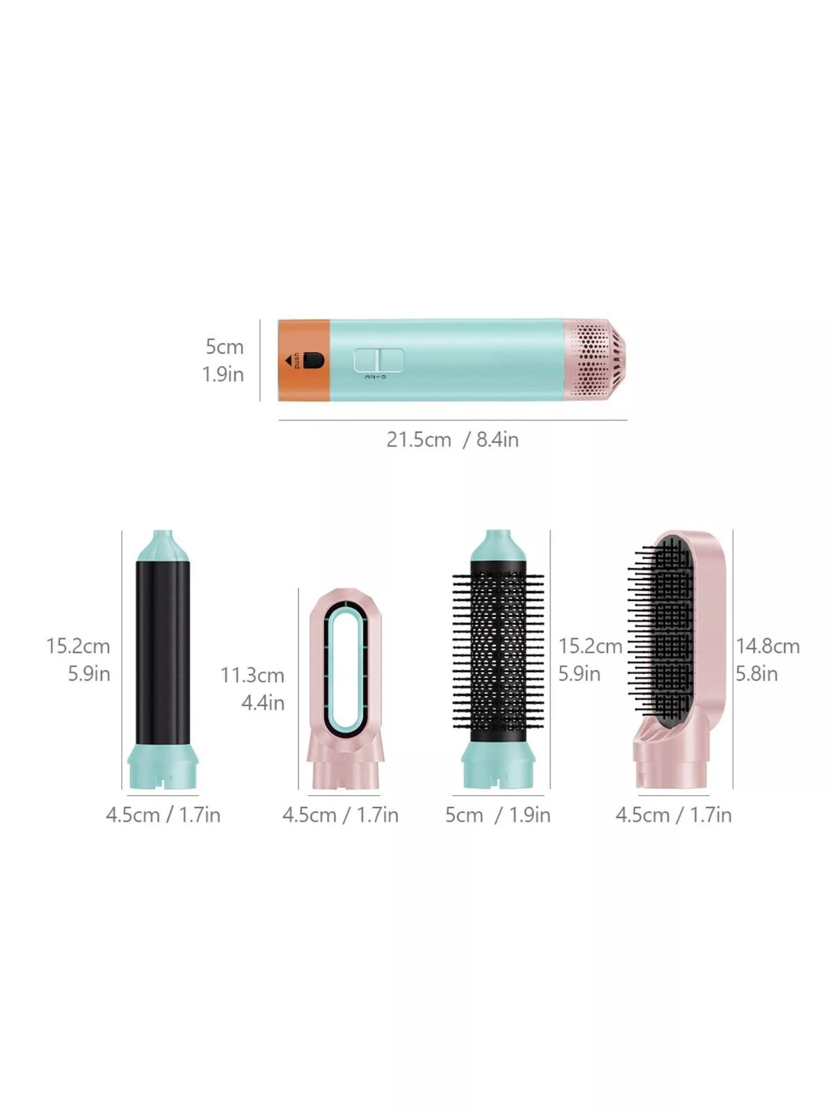 Interchangeable curling wand barrels