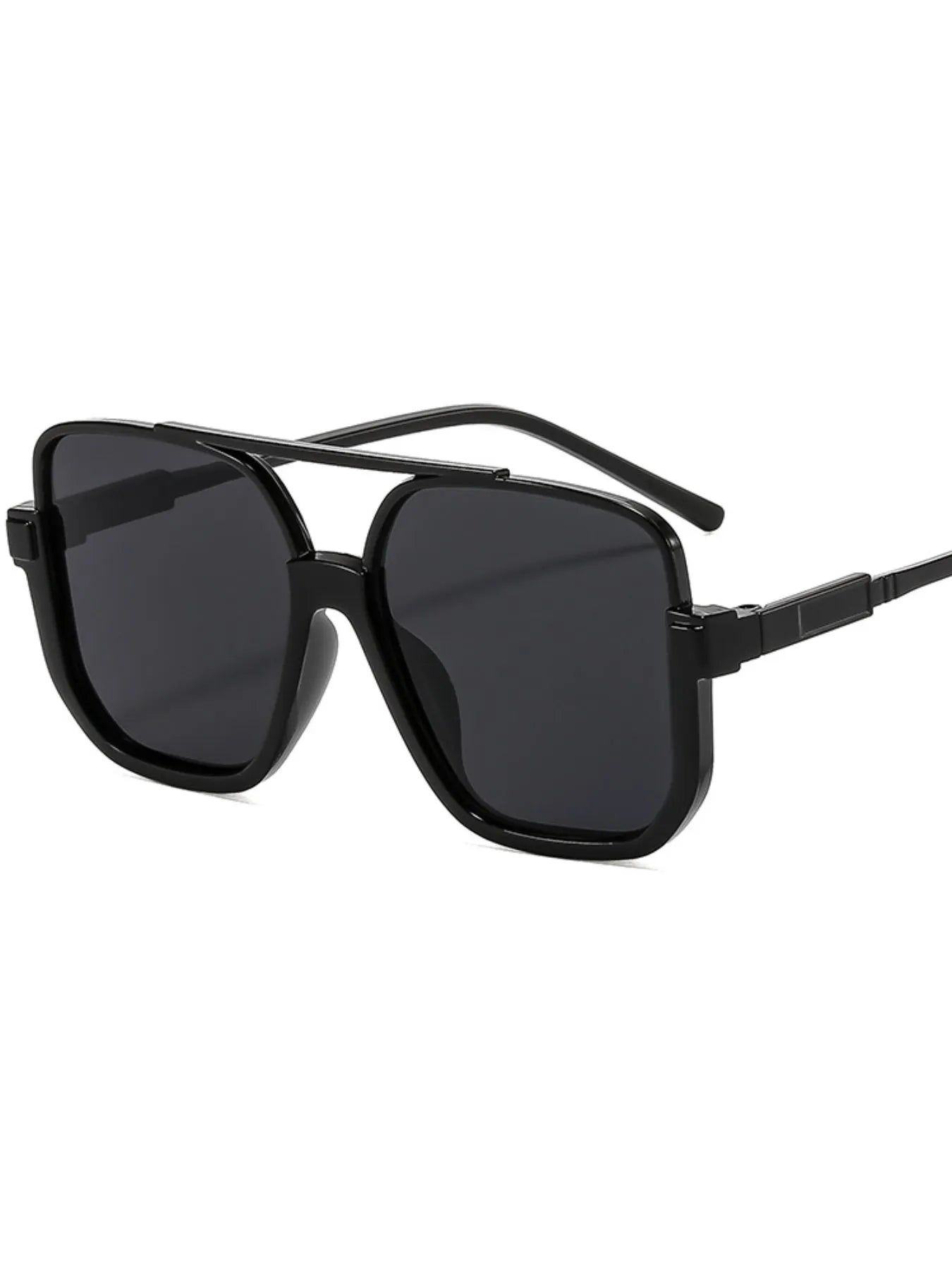 Oversized Square Frame Fashion Sunglasses styleD One Size - Fashorio
