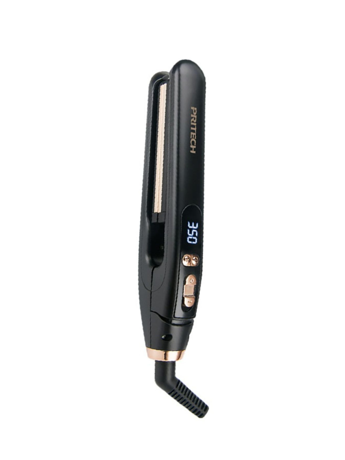 Digital display hair straightener package contents