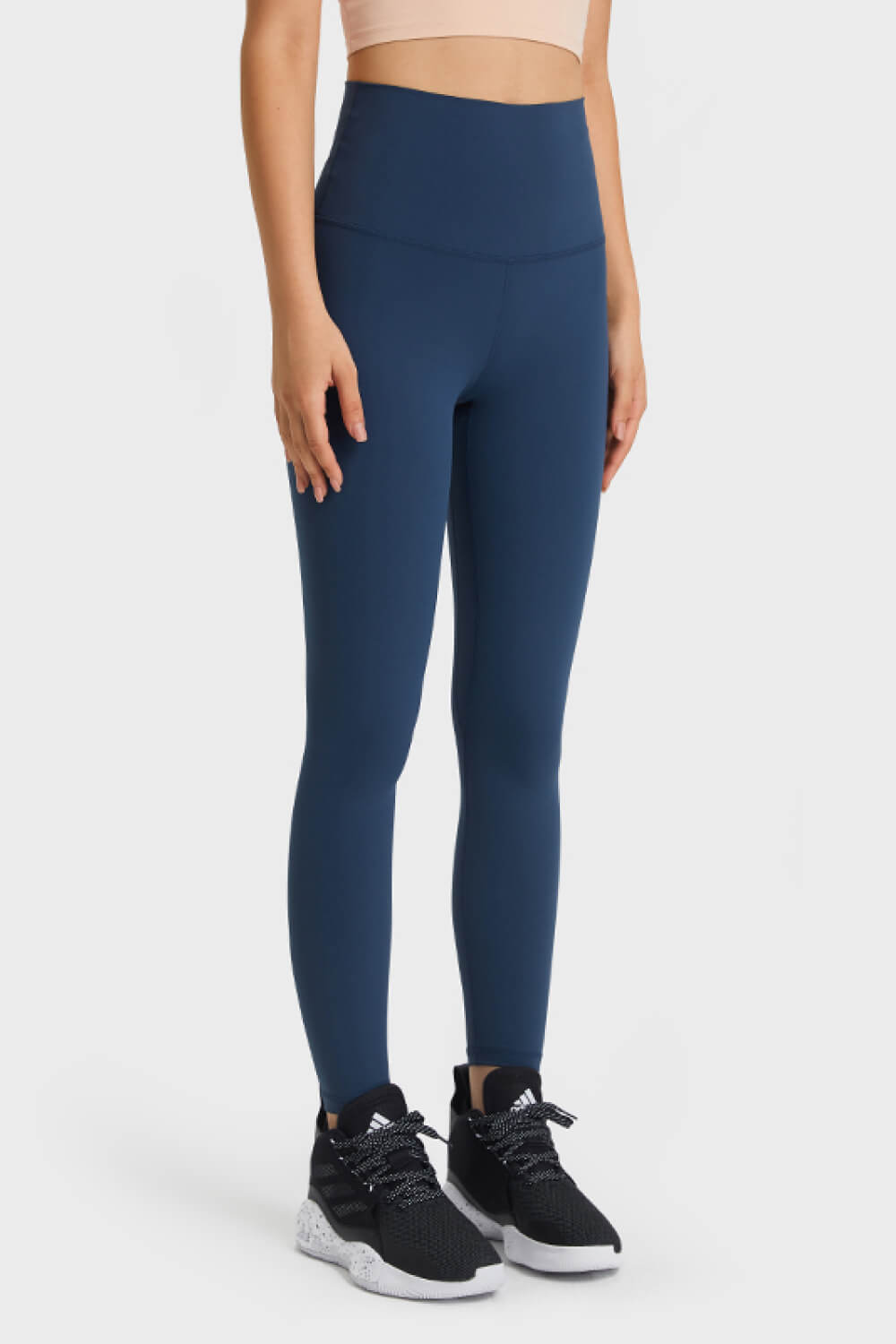 Ultra Soft High Waist Leggings full length view