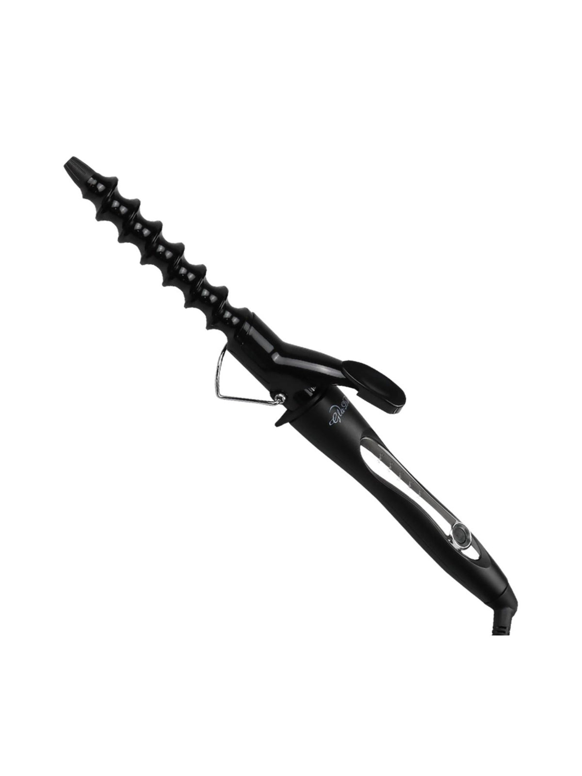 Curling iron temperature display